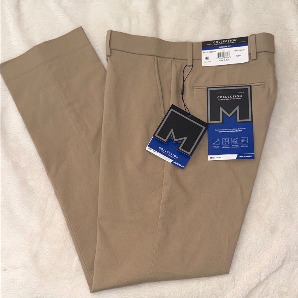 Collection By Michael Strahan Tan Men's Pants